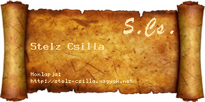 Stelz Csilla névjegykártya